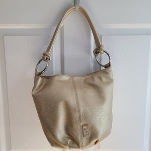 Gold Louenhide Handbag